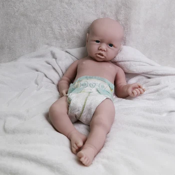 COSDOLL 4,7 КГ, 57 см на 100% Силикон За Цялото Тяло Reborn Baby Dolls Неокрашенная Кукла За Момичета Реалистична Bebe Гореща Играчка За Облекчаване на Стреса За Възрастни Подарък