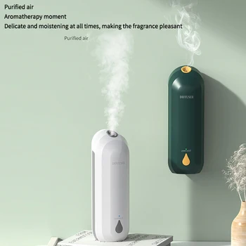 Умният апарат за ароматерапия, домашен аромадиффузор, мини автоматично мастилено-струйни спрей етерично масло за почистване, авто дифузер