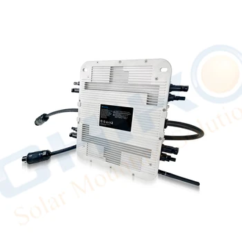 Високоефективен Слънчев Микроинвертор Micro Solar Power Inverter Single IP67 60V е Съвместим с 60 ~ 72 Фотоэлектрическими модули на 25-Годишно 99%
