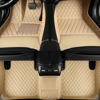 Обичай автомобилни постелки за Jeep Renegade 2016-2022 години изкуствена кожа 100% е подходяща за интериорни детайли Автомобилни аксесоари