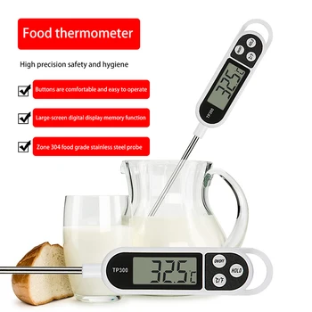 Дигитален кухненски термометър tp300 за готвене на месо, храни сонда, електронни инструменти за фурната
