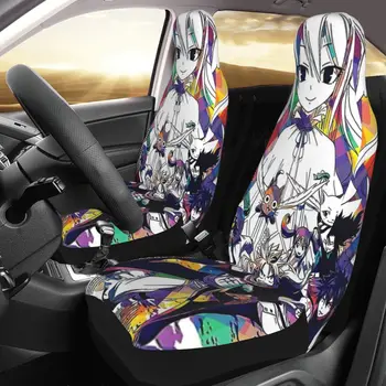 Калъф за столче за кола с аниме Fairy Tail с потребителски печат, гъвкав преден протектор, аксесоари, комплект с възглавници