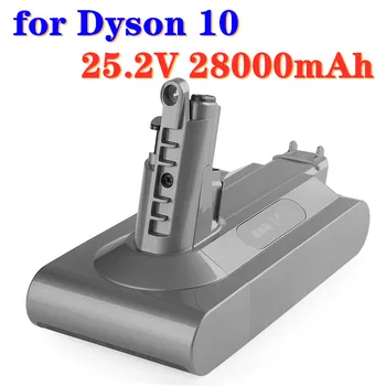 Neue 25,2 V Batterie 28000mAh ерзац head Batterie für Дайсън V10 Absolute Kabel-Freies Vakuum Handheld Staubsauger Дайсън v10 Batterie