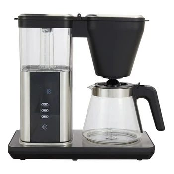 Кафемашина за приготвяне на кафе с висока температура, с капацитет 1,35 литра, черна