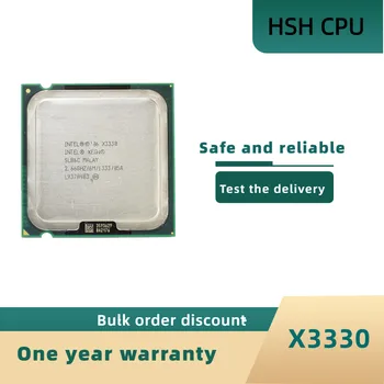Процесор Intel Xeon X3330 quad-core 2.66ghz LGA 775 95 W 6 М Кеш от страна на сървъра процесор почеса (работен 100% Безплатна доставка)