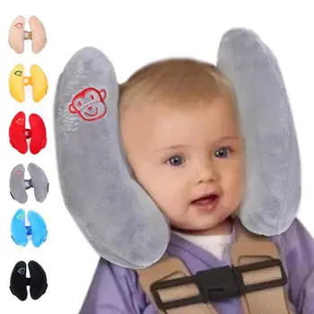 Мека играчка на облегалката за глава за деца Детска възглавница за Защита на главата на детето Детско столче за кола Възглавници за подкрепа на врата Аксесоари за колички