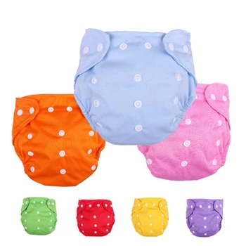9 цвята, на околната среда и тъканни памперси, памперс за новородени, за многократна употреба непромокаеми гащи, памперси за 3-8 кг бебе пелена за многократна употреба