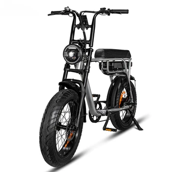 САЩ, ЕС, Великобритания CA склад Евтин коледен подарък за E-bike 750w1000w Хидравлична спирачка 20-инчов дебела гума електрически градски велосипед за продажба