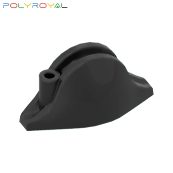 POLYROYAL градивните елементи на Технологични детайли Черна шапка moc 10 бр. Развитие играчка за деца 2528