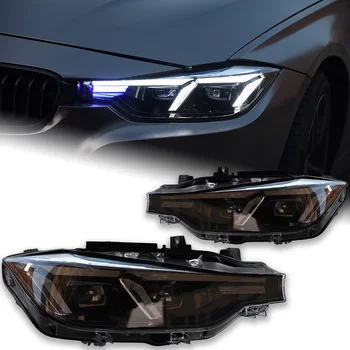 Автомобилни фарове за F30 led светлини Обектива на проектора 2013-2018 F31 318i 320i 325i 330i 335i главоболие светлини Drl автомобилни аксесоари
