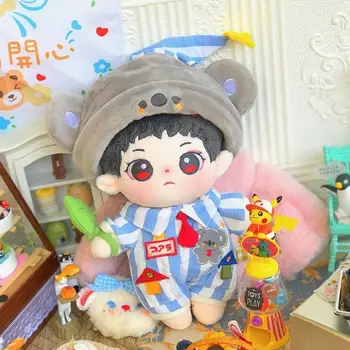 20 см Корея кукла Kpop, EXO, работа на смени дрехи, сладки, меки играчки, кукли, плюшени за кукли-идоли, подарък