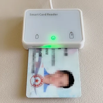 USB Четец за смарт карти PCSC USB CCID EMV ISO7816 за Банката CAC Смарт Чип-карти адаптер сим-карта dni електронен гражданин за самоличност