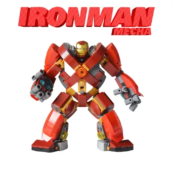 Нов набор от 76140 Iron man Кожа Строителни блокове мини фигурки играчки