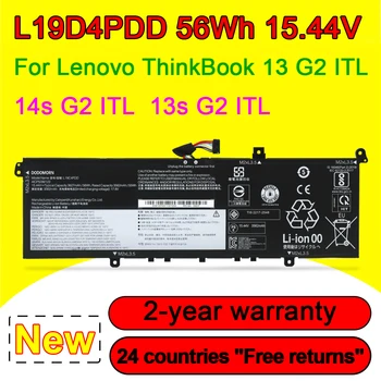 L19D4PDD Батерия за лаптоп Lenovo 5B10Z37621 SB10Z37619 5B10Z37617 5B10Z37618 ThinkBook 13S 14Т G2 ОТ