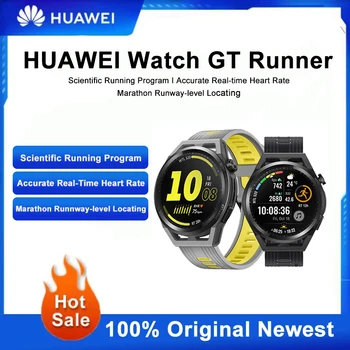 Huawei Watch GT Runner, умни часовници, Bluetooth-предизвикателство, водоустойчив научна програма за джогинг, сърдечната честота в реално време, мъжки спортен гривна