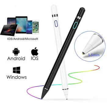 Универсална емкостная дръжка със сензорен екран Stlus Smart Pen за системи IOS и Android, стилус за телефона на Apple iPad, сензорна писалка-молив